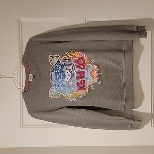 Kenzo Tiger Embroidered Sweater - Womens Medium